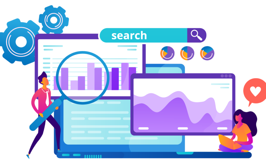 CRM system interface illustration - PromIQ