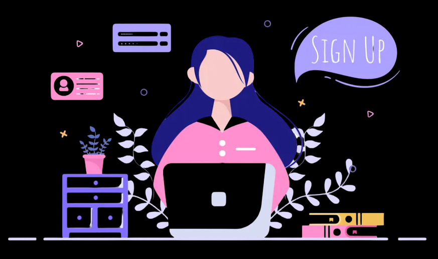 Online team video conference illustration - PromIQ