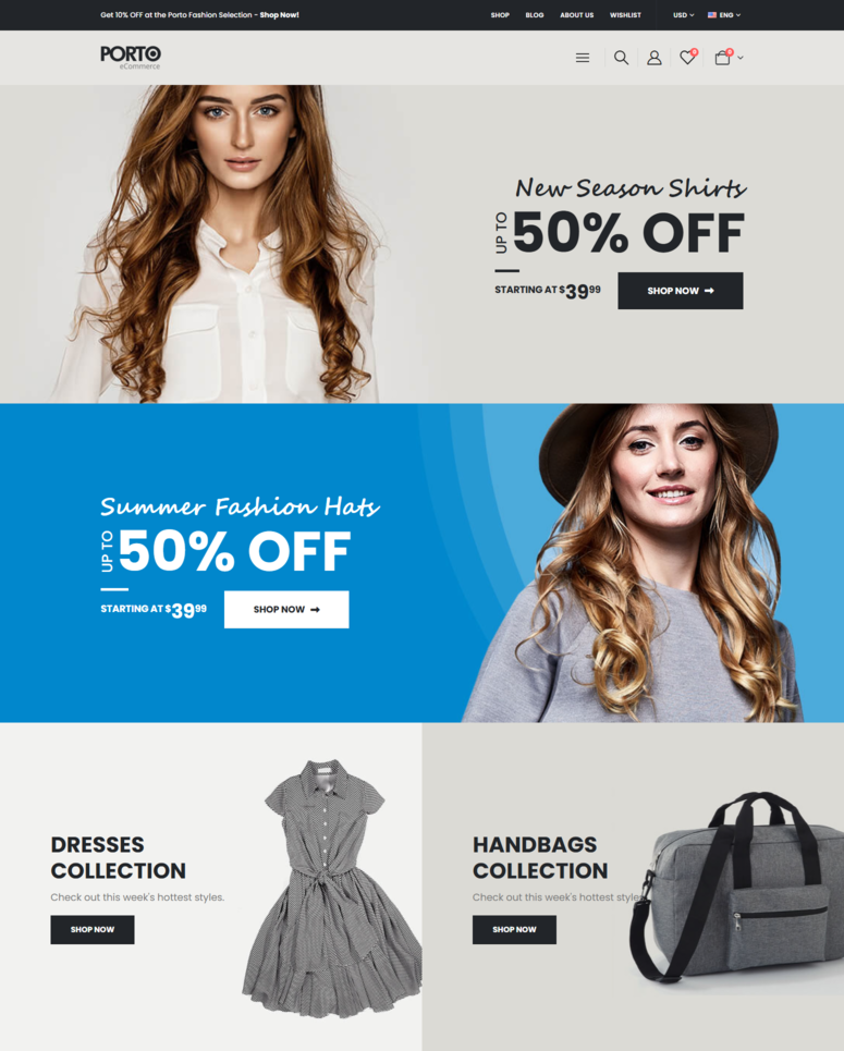 Women's fashion discount banner - PromIQ