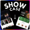 Website showcase scroll demo - PromIQ
