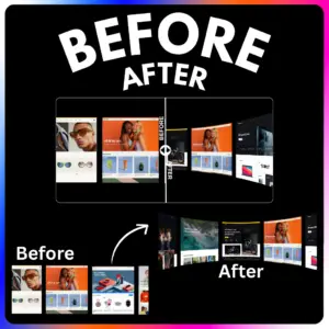 Before and after image slider demo - PromIQ