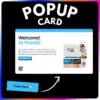 Popup card design showcase - PromIQ